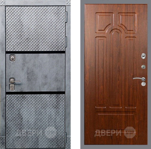 Входная металлическая Дверь Рекс (REX) 15 Бетон Темный FL-58 Морёная берёза в Краснознаменске