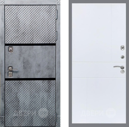 Дверь Рекс (REX) 15 Бетон Темный FL-290 Силк Сноу в Краснознаменске