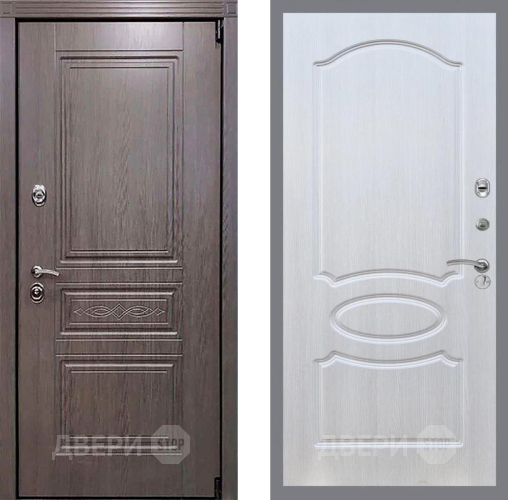 Входная металлическая Дверь Рекс (REX) Премиум-S FL-128 Лиственница беж в Краснознаменске