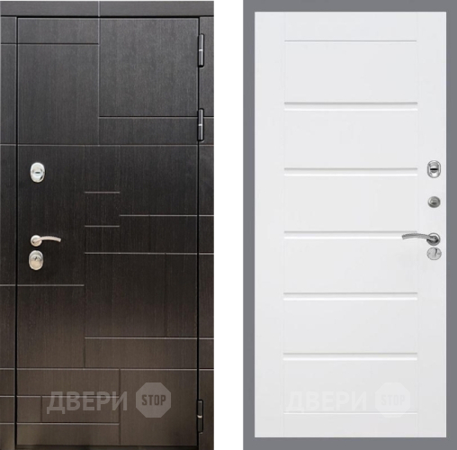Входная металлическая Дверь Рекс (REX) 20 Сити Белый ясень в Краснознаменске