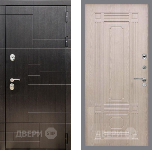 Входная металлическая Дверь Рекс (REX) 20 FL-2 Беленый дуб в Краснознаменске