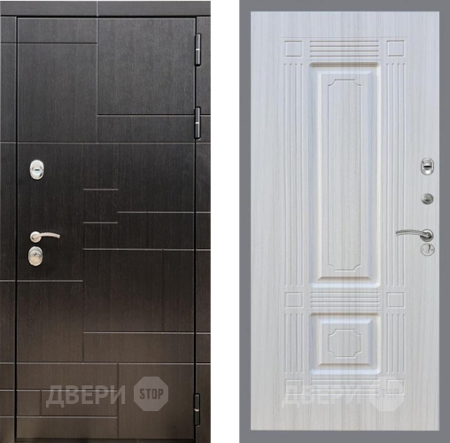 Входная металлическая Дверь Рекс (REX) 20 FL-2 Сандал белый в Краснознаменске