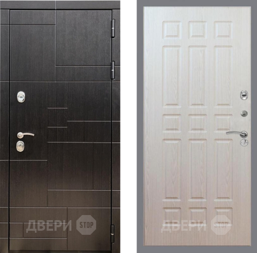 Входная металлическая Дверь Рекс (REX) 20 FL-33 Беленый дуб в Краснознаменске