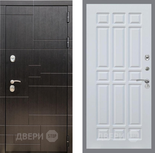Входная металлическая Дверь Рекс (REX) 20 FL-33 Белый ясень в Краснознаменске