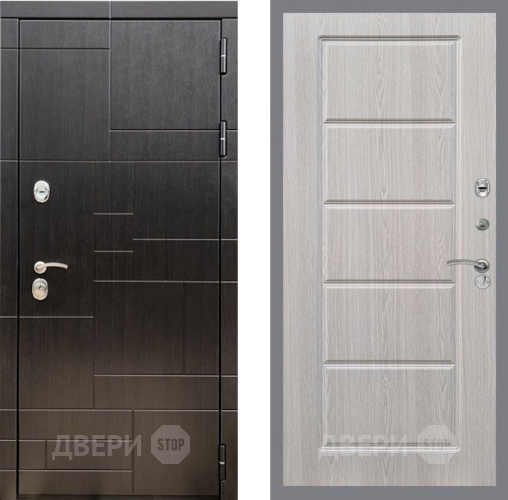 Входная металлическая Дверь Рекс (REX) 20 FL-39 Беленый дуб в Краснознаменске