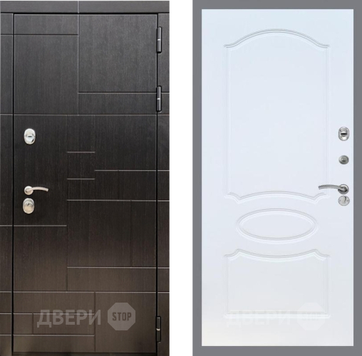 Входная металлическая Дверь Рекс (REX) 20 FL-128 Белый ясень в Краснознаменске