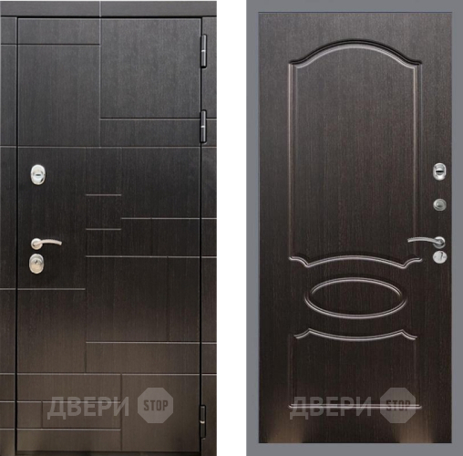 Входная металлическая Дверь Рекс (REX) 20 FL-128 Венге светлый в Краснознаменске