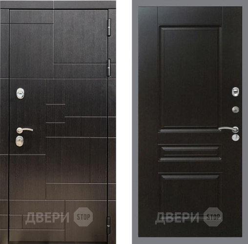 Входная металлическая Дверь Рекс (REX) 20 FL-243 Венге в Краснознаменске
