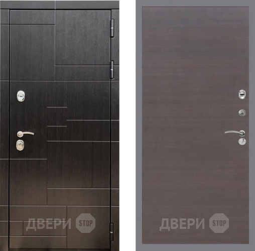 Входная металлическая Дверь Рекс (REX) 20 GL венге поперечный в Краснознаменске