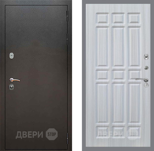 Дверь Рекс (REX) 5 Серебро Антик FL-33 Сандал белый в Краснознаменске