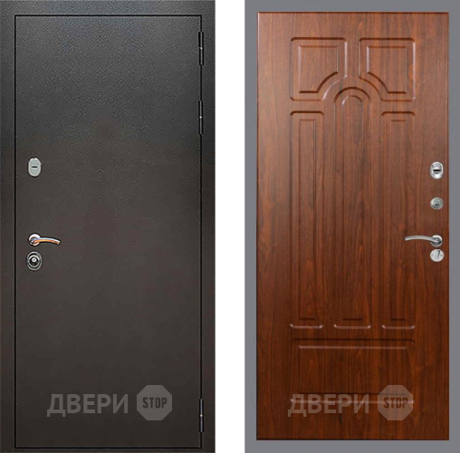Входная металлическая Дверь Рекс (REX) 5 Серебро Антик FL-58 Морёная берёза в Краснознаменске