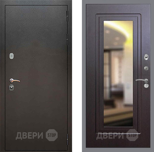 Дверь Рекс (REX) 5 Серебро Антик FLZ-120 Венге в Краснознаменске