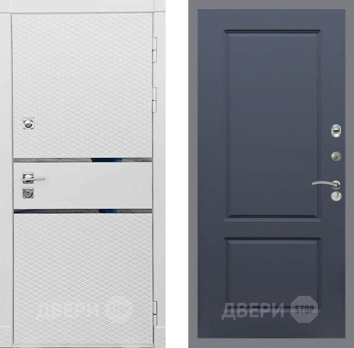 Входная металлическая Дверь Рекс (REX) 15 Силк Сноу FL-117 Силк титан в Краснознаменске