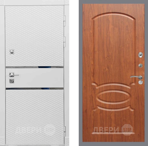 Входная металлическая Дверь Рекс (REX) 15 Силк Сноу FL-128 Морёная берёза в Краснознаменске