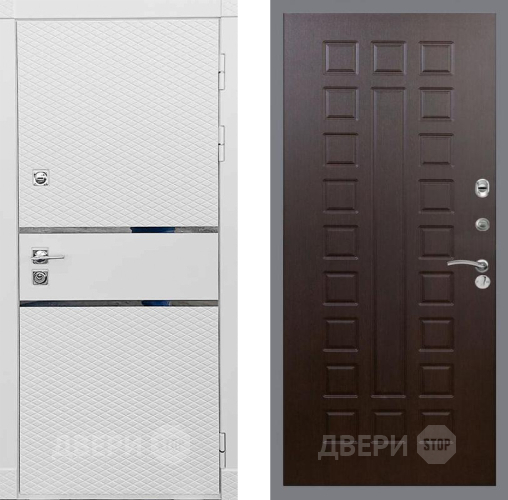 Входная металлическая Дверь Рекс (REX) 15 Силк Сноу FL-183 Венге в Краснознаменске