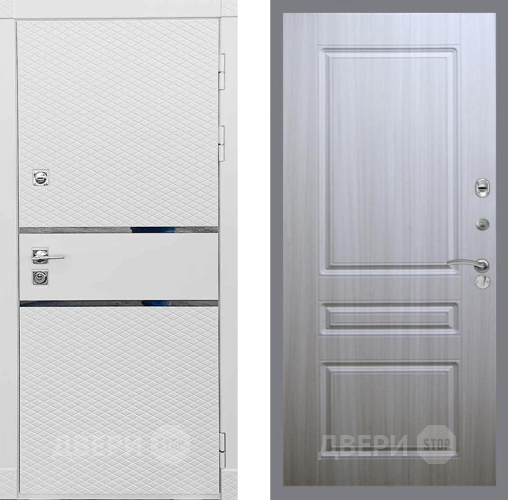Входная металлическая Дверь Рекс (REX) 15 Силк Сноу FL-243 Сандал белый в Краснознаменске