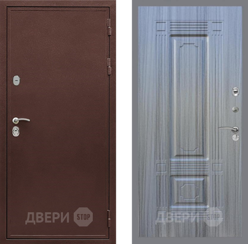 Входная металлическая Дверь Рекс (REX) 5А FL-2 Сандал грей в Краснознаменске