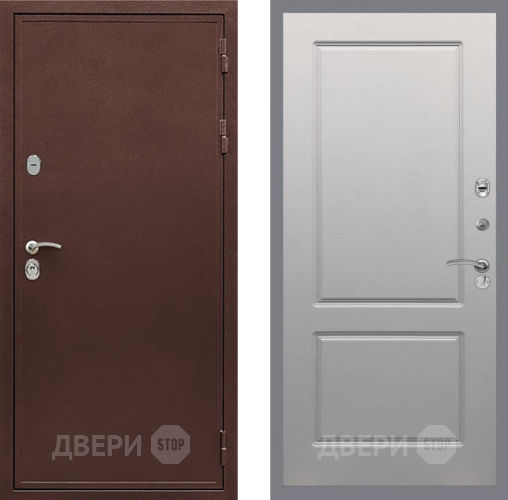 Входная металлическая Дверь Рекс (REX) 5А FL-117 Грей софт в Краснознаменске