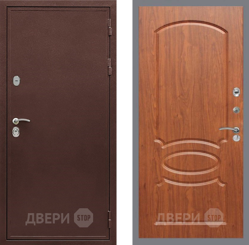 Входная металлическая Дверь Рекс (REX) 5А FL-128 Морёная берёза в Краснознаменске