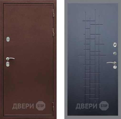 Входная металлическая Дверь Рекс (REX) 5А FL-289 Ясень черный в Краснознаменске