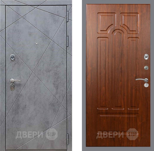 Входная металлическая Дверь Рекс (REX) 13 Бетон Темный FL-58 Морёная берёза в Краснознаменске