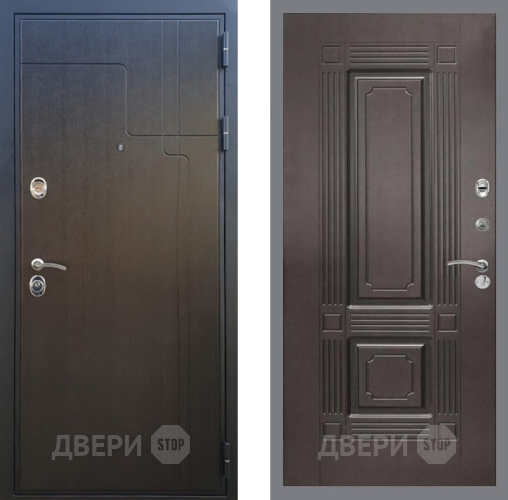 Входная металлическая Дверь Рекс (REX) Премиум-246 FL-2 Венге в Краснознаменске