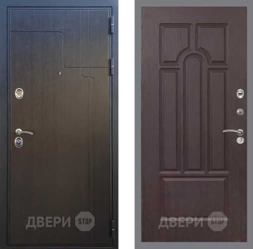 Входная металлическая Дверь Рекс (REX) Премиум-246 FL-58 Венге в Краснознаменске