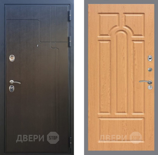 Входная металлическая Дверь Рекс (REX) Премиум-246 FL-58 Дуб в Краснознаменске