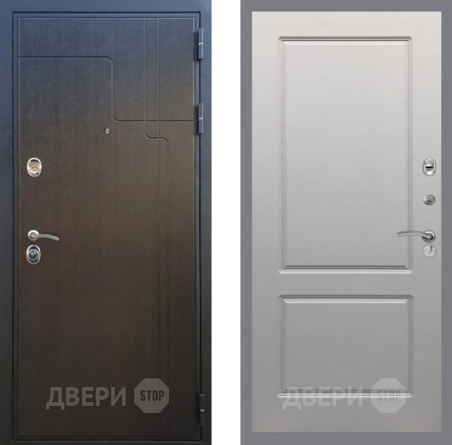 Входная металлическая Дверь Рекс (REX) Премиум-246 FL-117 Грей софт в Краснознаменске