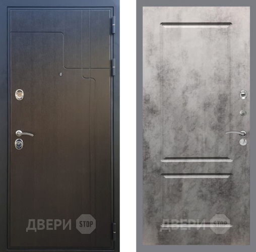 Дверь Рекс (REX) Премиум-246 FL-117 Бетон темный в Краснознаменске