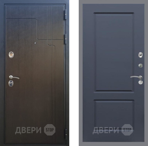 Входная металлическая Дверь Рекс (REX) Премиум-246 FL-117 Силк титан в Краснознаменске