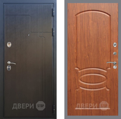 Входная металлическая Дверь Рекс (REX) Премиум-246 FL-128 Морёная берёза в Краснознаменске