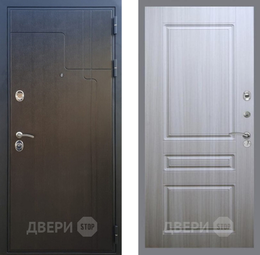 Входная металлическая Дверь Рекс (REX) Премиум-246 FL-243 Сандал белый в Краснознаменске