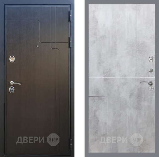 Входная металлическая Дверь Рекс (REX) Премиум-246 FL-290 Бетон светлый в Краснознаменске