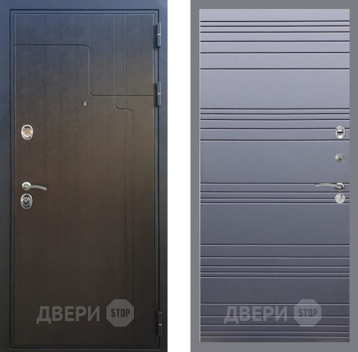 Дверь Рекс (REX) Премиум-246 Line Силк титан в Краснознаменске