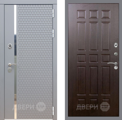 Входная металлическая Дверь Рекс (REX) 24 FL-33 Венге в Краснознаменске