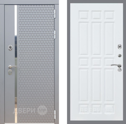 Входная металлическая Дверь Рекс (REX) 24 FL-33 Силк Сноу в Краснознаменске