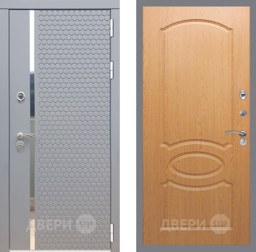 Входная металлическая Дверь Рекс (REX) 24 FL-128 Дуб в Краснознаменске