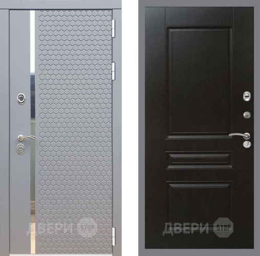 Входная металлическая Дверь Рекс (REX) 24 FL-243 Венге в Краснознаменске