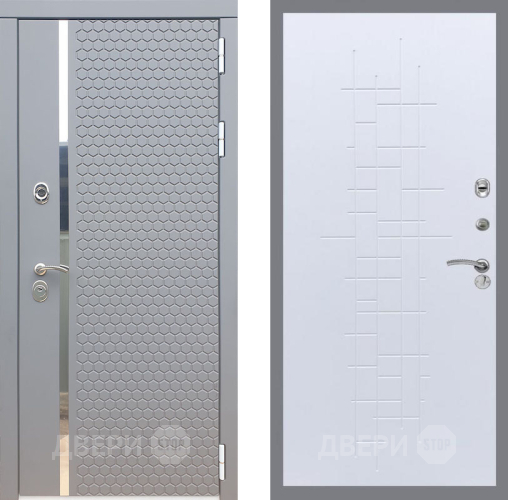 Входная металлическая Дверь Рекс (REX) 24 FL-289 Белый ясень в Краснознаменске