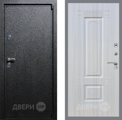Входная металлическая Дверь Рекс (REX) 3 FL-2 Сандал белый в Краснознаменске