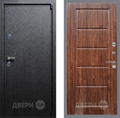 Входная металлическая Дверь Рекс (REX) 3 FL-39 орех тисненый в Краснознаменске
