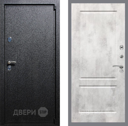 Входная металлическая Дверь Рекс (REX) 3 FL-117 Бетон светлый в Краснознаменске