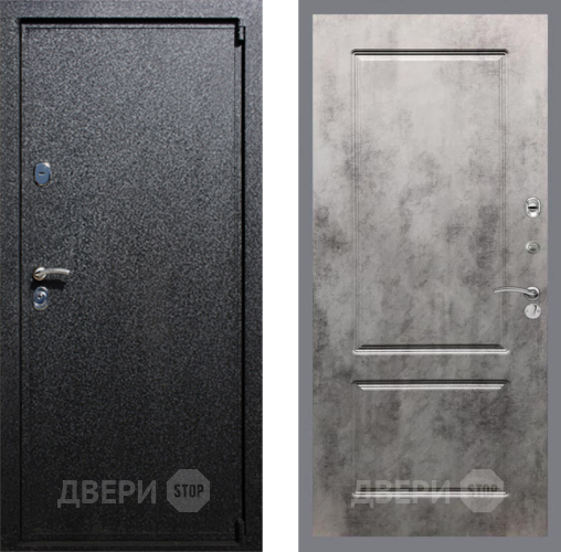 Входная металлическая Дверь Рекс (REX) 3 FL-117 Бетон темный в Краснознаменске