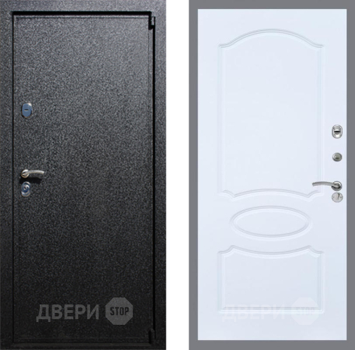 Входная металлическая Дверь Рекс (REX) 3 FL-128 Силк Сноу в Краснознаменске