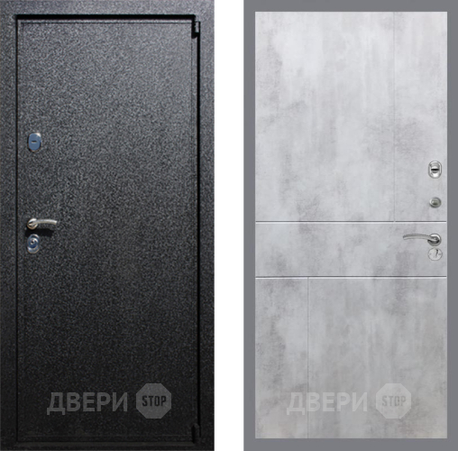 Входная металлическая Дверь Рекс (REX) 3 FL-290 Бетон светлый в Краснознаменске