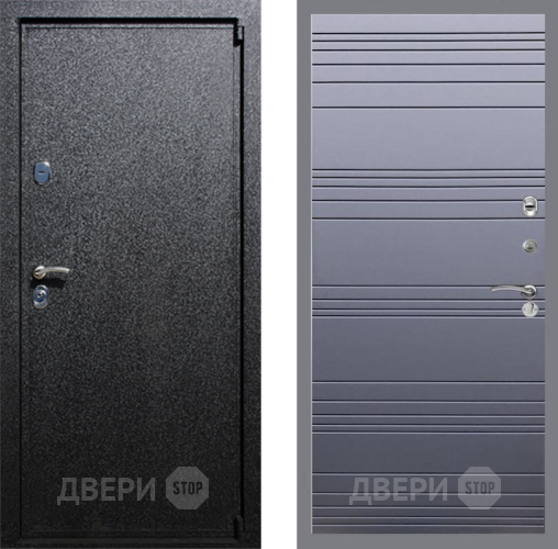 Входная металлическая Дверь Рекс (REX) 3 Line Силк титан в Краснознаменске