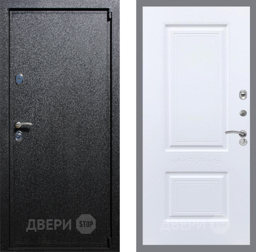 Входная металлическая Дверь Рекс (REX) 3 Смальта Силк Сноу в Краснознаменске
