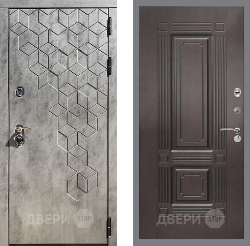 Входная металлическая Дверь Рекс (REX) 23 FL-2 Венге в Краснознаменске