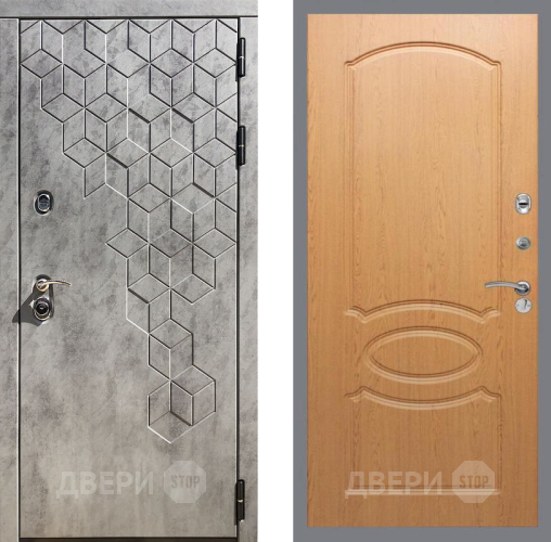 Входная металлическая Дверь Рекс (REX) 23 FL-128 Дуб в Краснознаменске